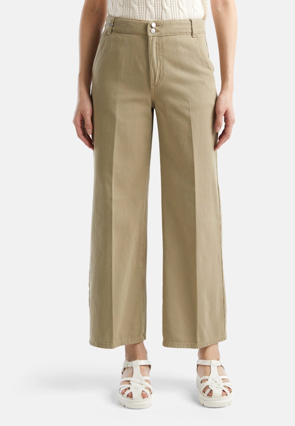 

Брюки United Colors of Benetton, цвет beige