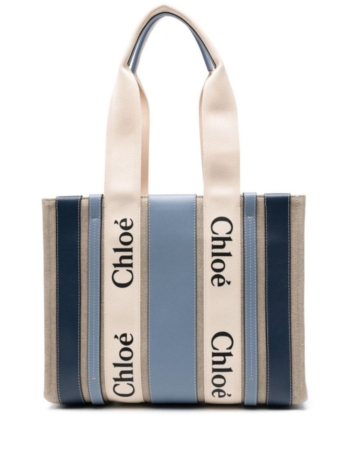 

Chloé маленькая сумка-тоут Woody, серый