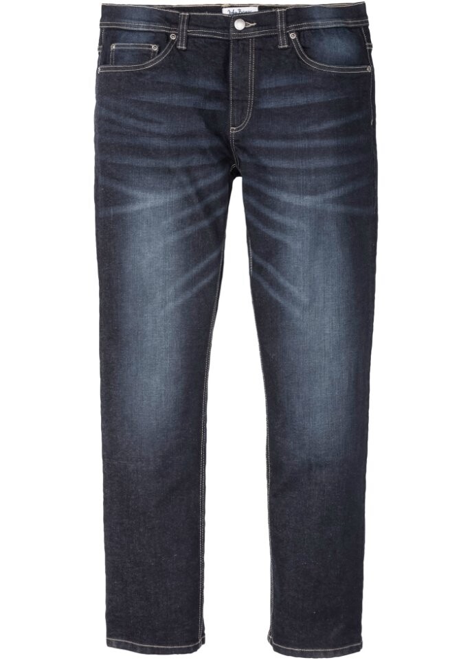 

Прямые эластичные джинсы обычного кроя John Baner Jeanswear, синий