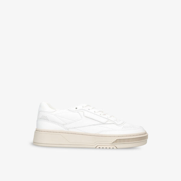 

Кожаные низкие кеды club c ltd Reebok, белый