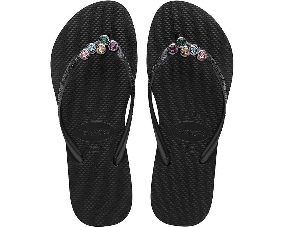 

Сандалии Havaianas Slim Flatform Luxury, черный