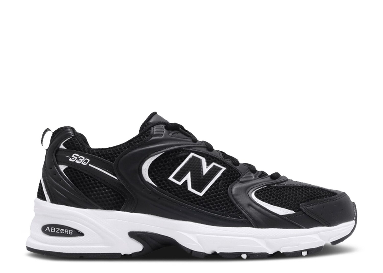 

Кроссовки New Balance 530 'Black White', черный