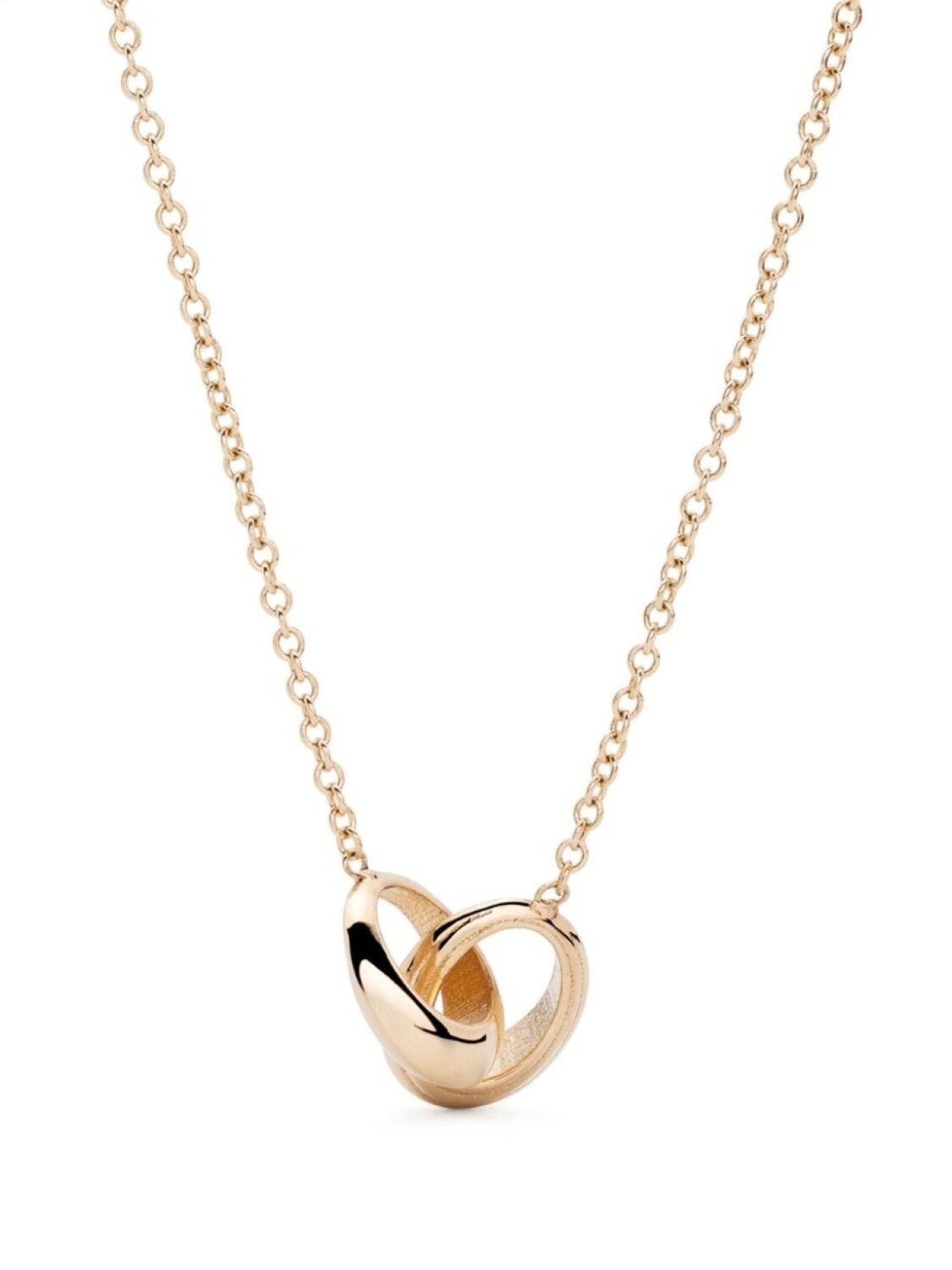 

Колье Micro Crescent из желтого золота Lizzie Mandler Fine Jewelry, золотой