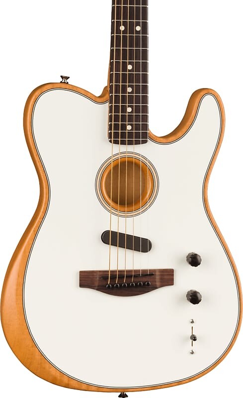 

Акустическая гитара Fender Acoustasonic Player Telecaster, Rosewood Fingerboard, Arctic White w/ Bag