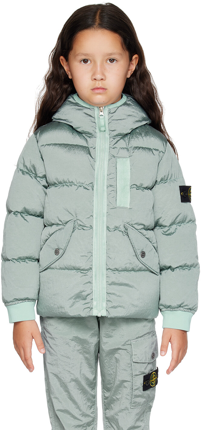 

Детский синий 40719 Пуховик Stone Island Junior