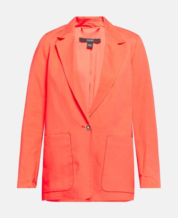 

Блейзер Esprit Collection, светло-оранжевый