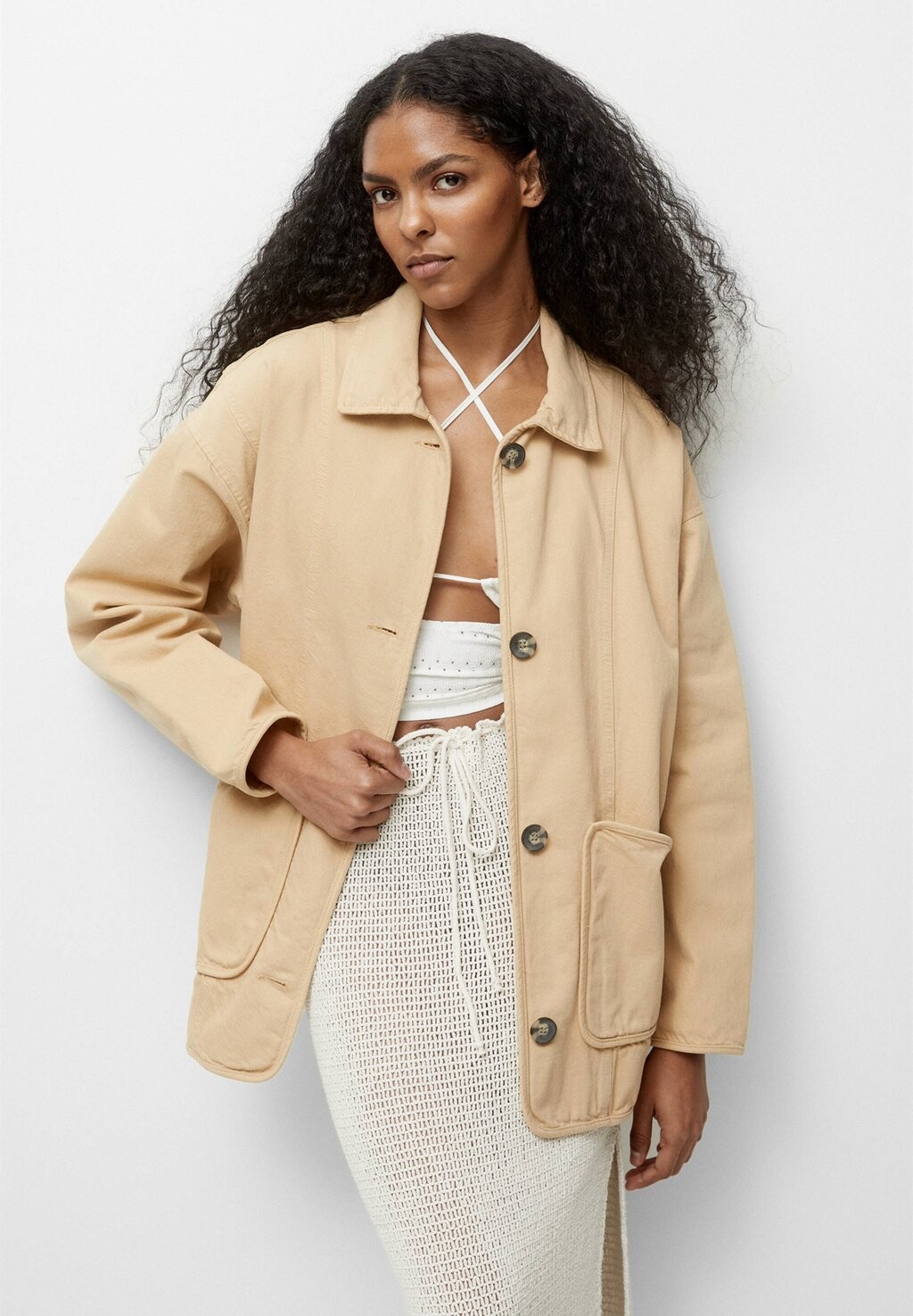 

Легкая куртка PULL&BEAR, Коричневый