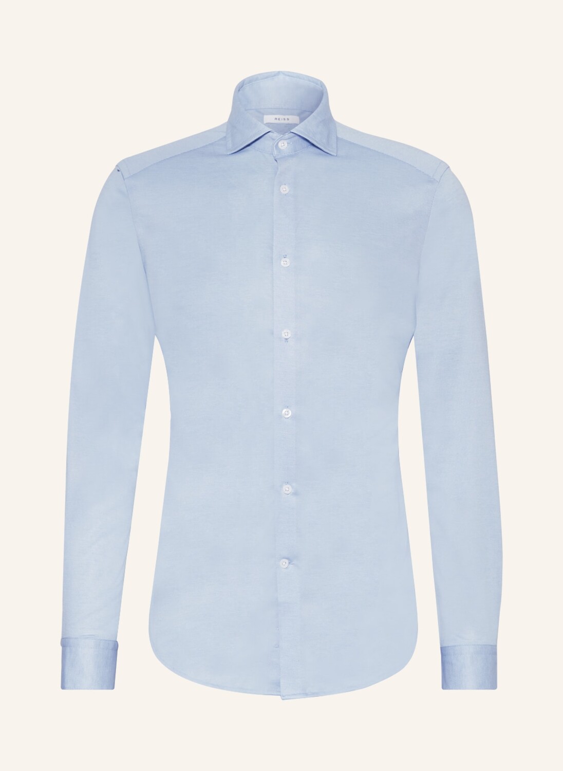 

Рубашка REISS NATE Slim Fit, светло-синий