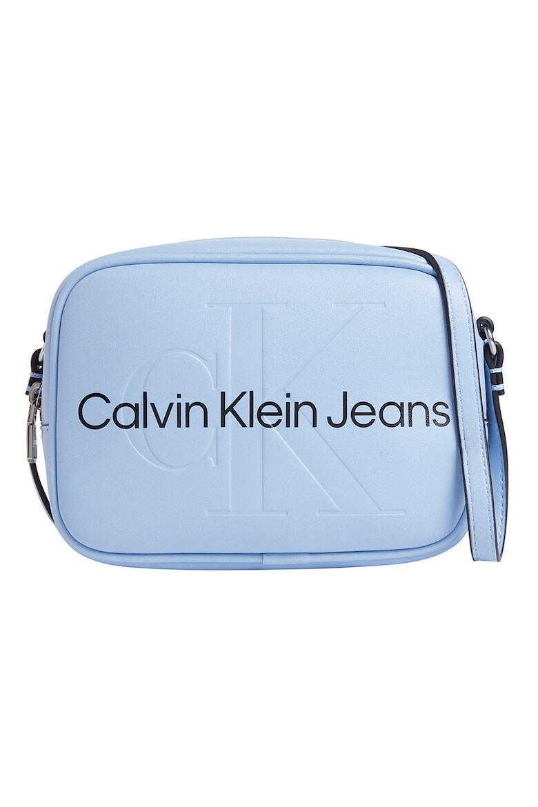 

Сумка из экокожи с логотипом Calvin Klein Jeans, синий