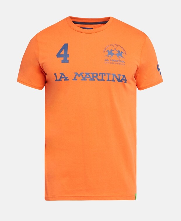 

Футболка La Martina, цвет Pumpkin Orange