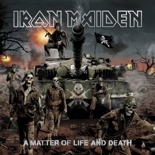 Виниловая пластинка Iron Maiden - A Matter Of Life And Death (Reedycja) iron maiden a matter of life and death digipack remastered cd