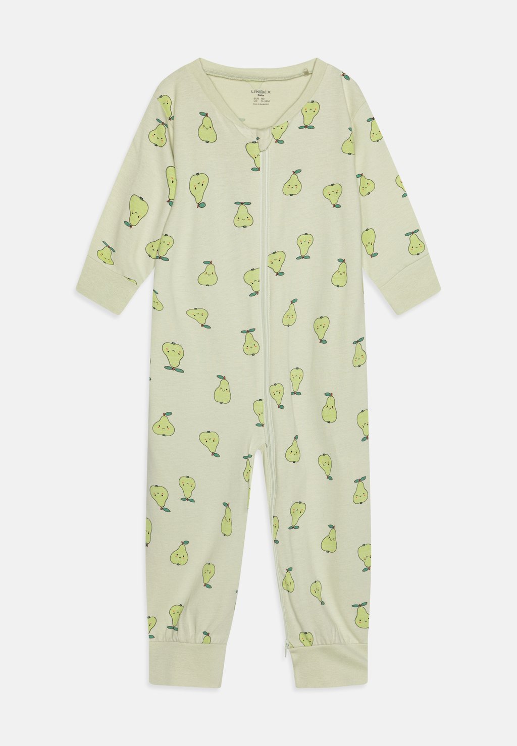 Пижама Mini Pears Unisex Lindex, цвет light dusty green