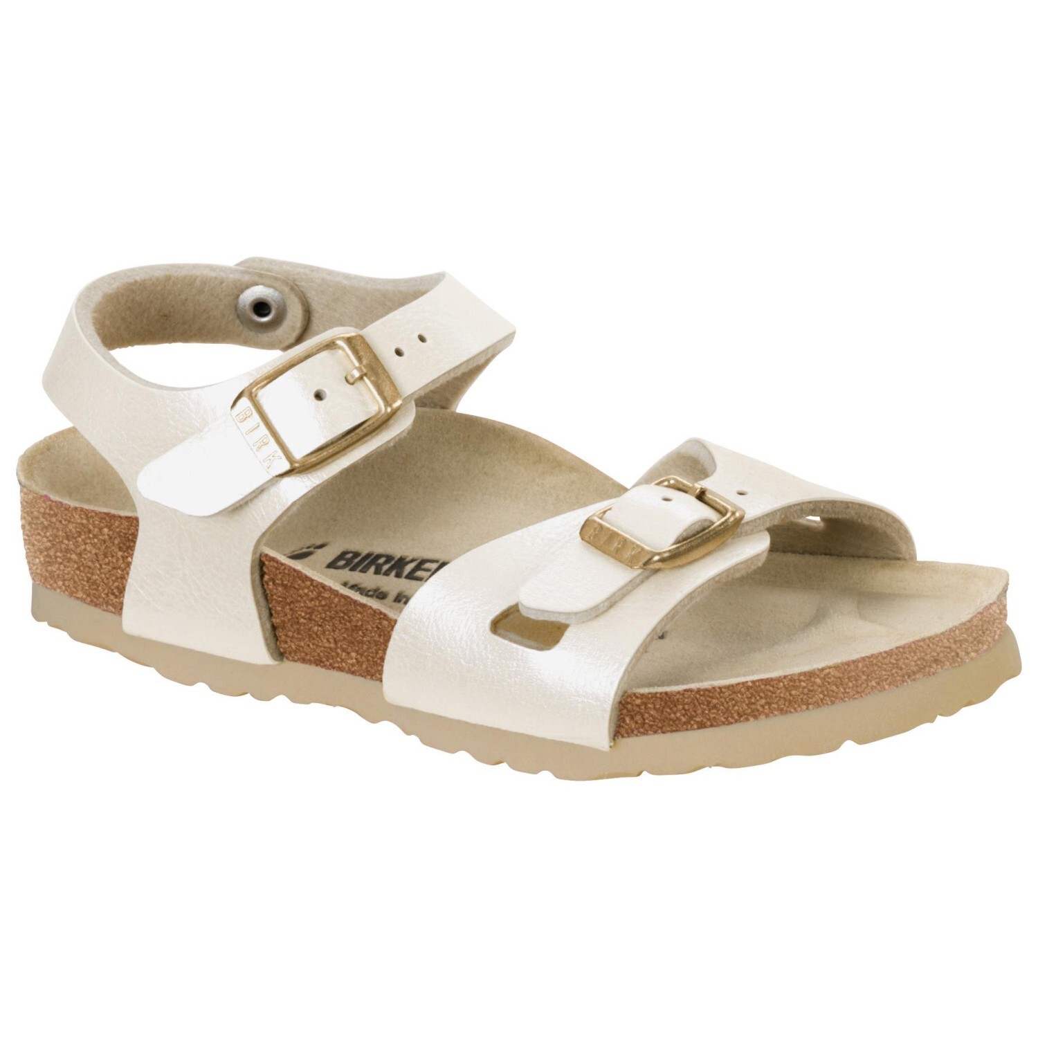 Сандалии Birkenstock Kid's Rio BF Graceful, цвет Pearl White сандалии rio kids bf birkenstock цвет cosmic sparkle white