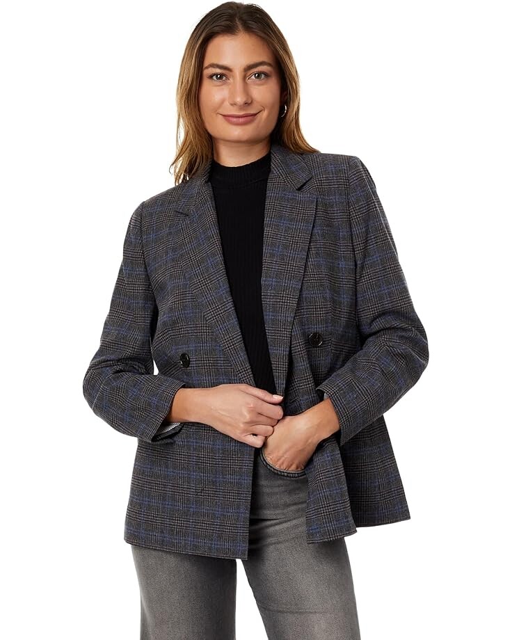 

Блейзер Madewell Violet, цвет Kyle Mini Glen Plaid