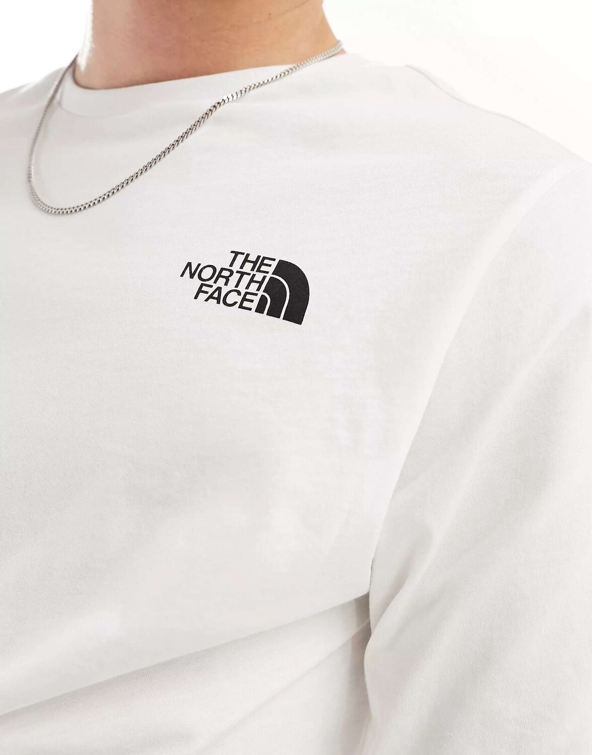 

Белая футболка с длинными рукавами The North Face Simple Dome, Белый