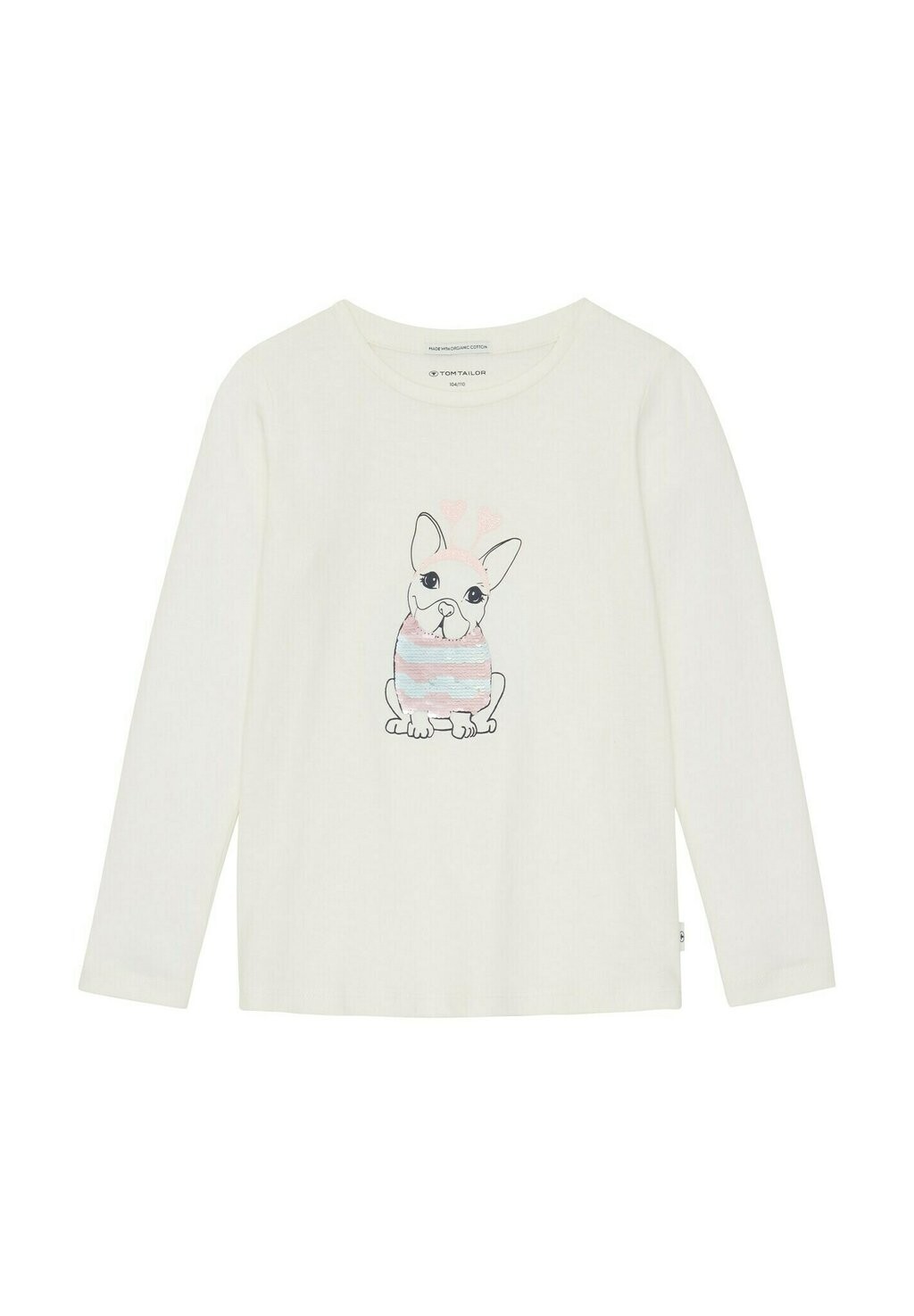 

Рубашка с длинным рукавом TOM TAILOR, цвет wool white