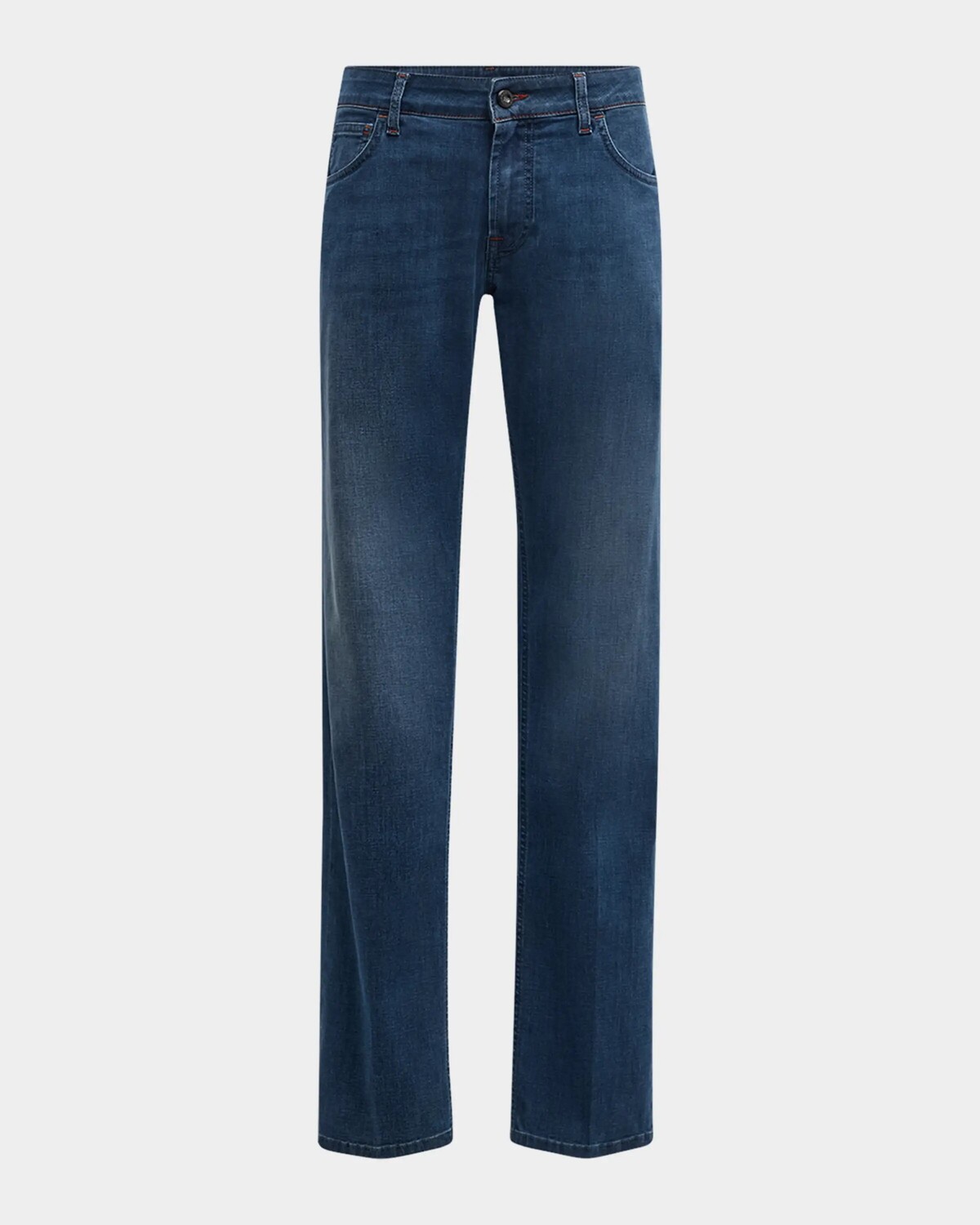 

Мужские классические джинсы прямого кроя Stefano Ricci, цвет Blue Classic Wash