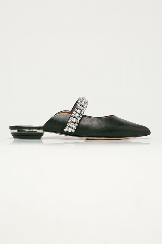 

Кожаные шлепанцы Princely Kurt Geiger London, черный