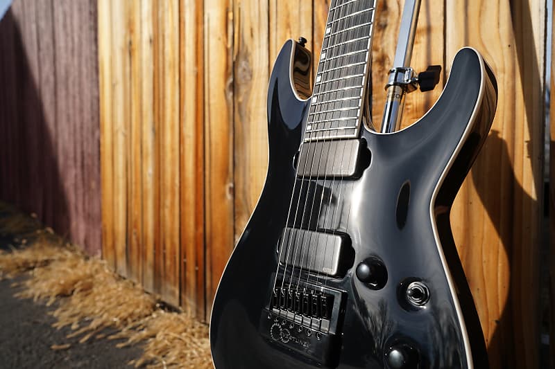 Электрогитара ESP LTD E-II Horizon NT-7 Evertune Black 7-String Electric Guitar w/ Case чехол mypads e vano для huawei y6 2 ii
