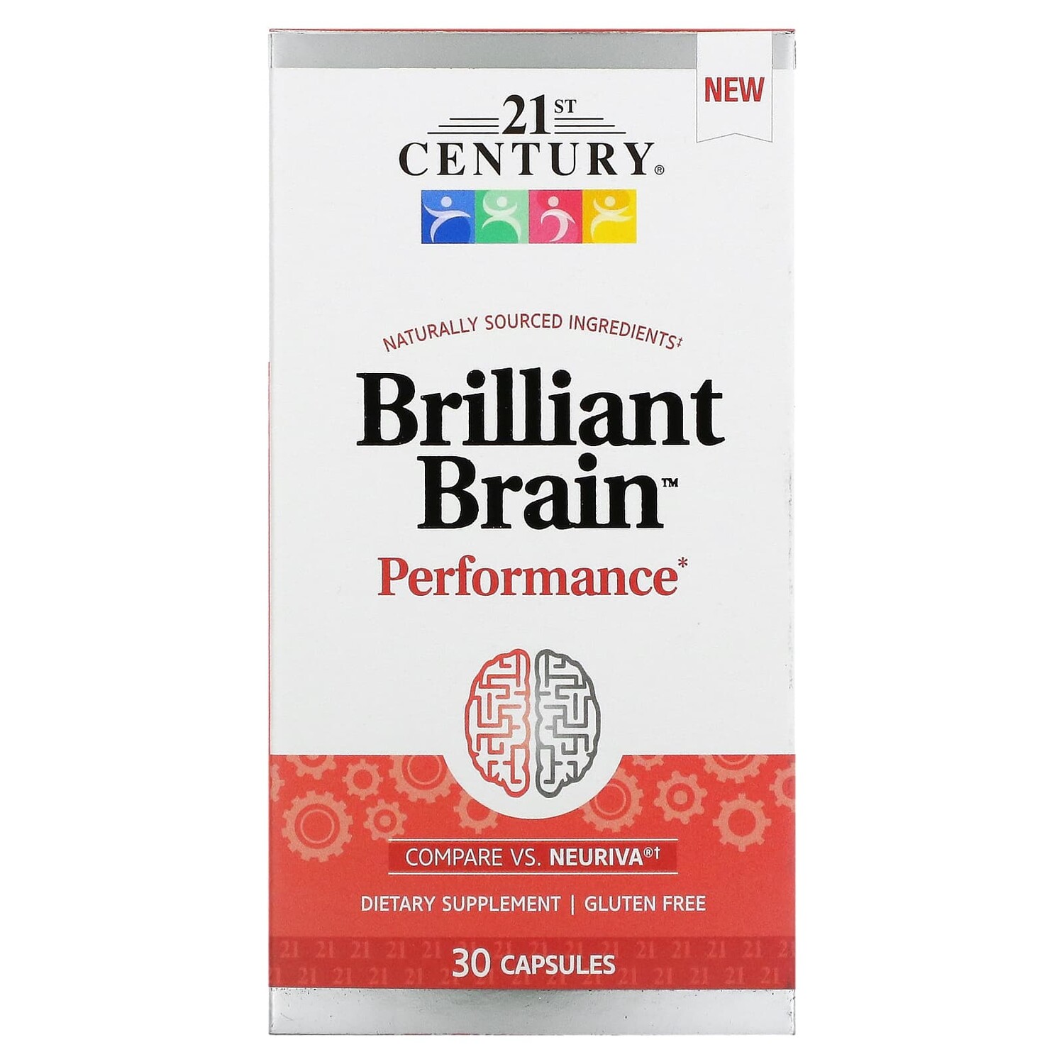 

Brilliant Brain, 30 капсул, 21st Century