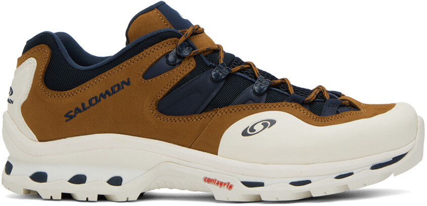 

Коричнево-белые кроссовки Salomon XT-Quest 2
