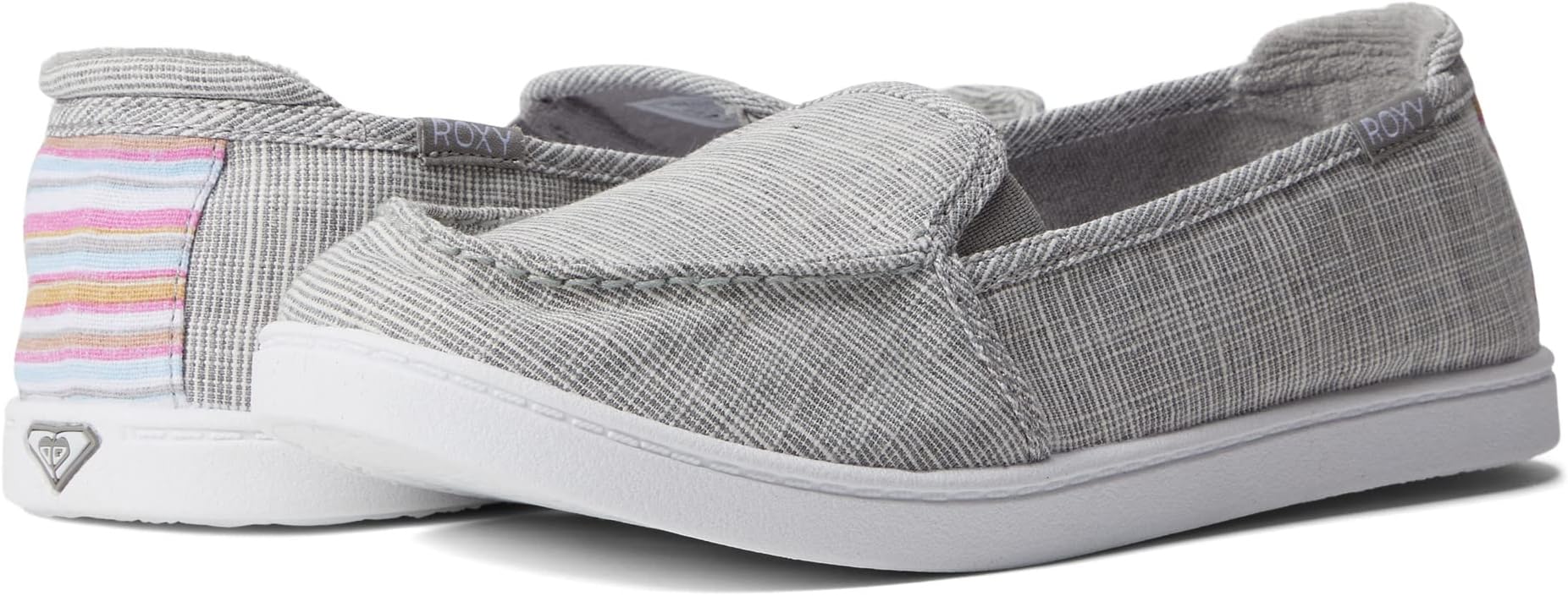 цена Кроссовки Minnow VII Slip-On Shoe Roxy, цвет Cool Grey