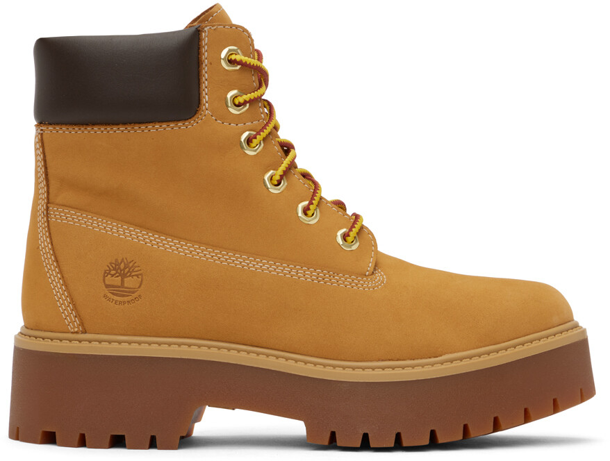 

Светло-коричневые ботинки Timberland Stone Street