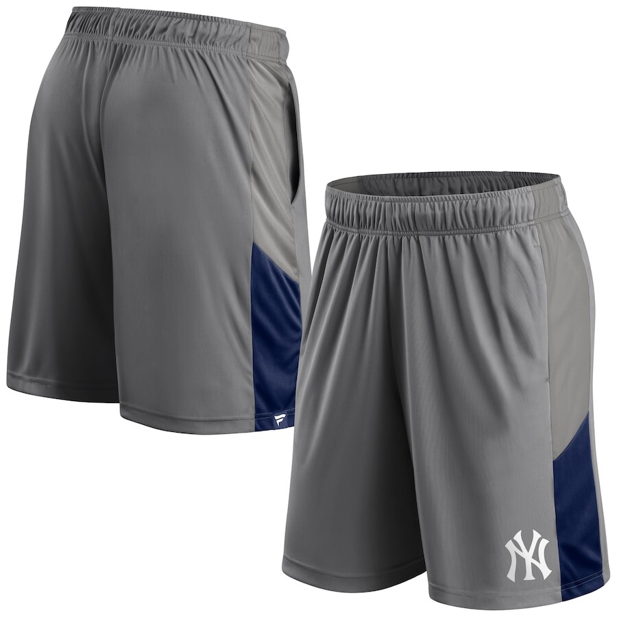 

Шорты Fanatics Branded New York Yankees, серый