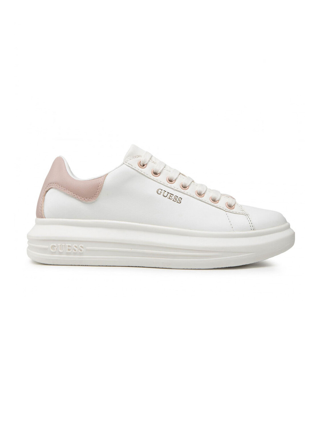 

Guess Vibo Женские кроссовки, белый/розовый