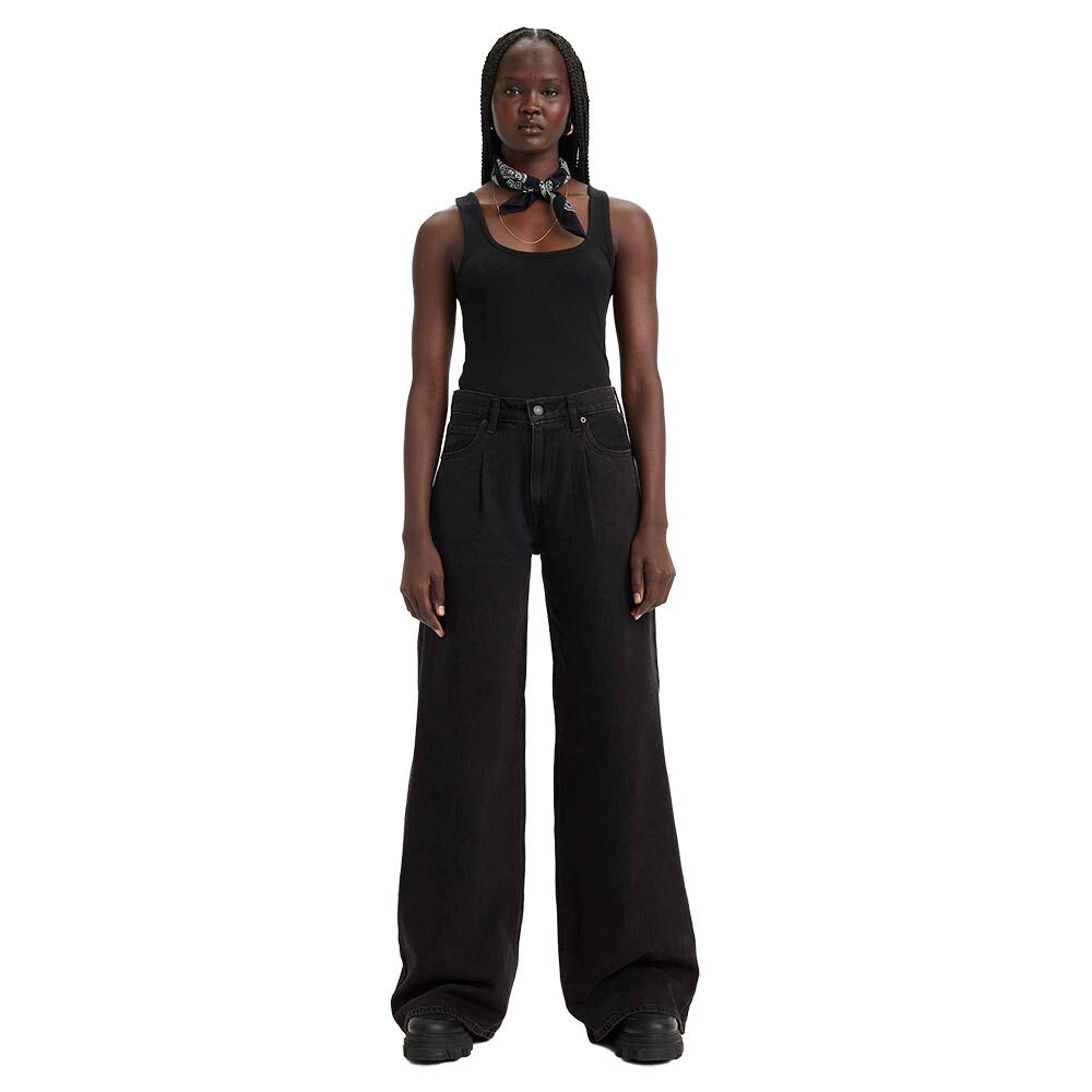

Джинсы Levi's Vaggy Dad Wide Leg Regular Waist, черный