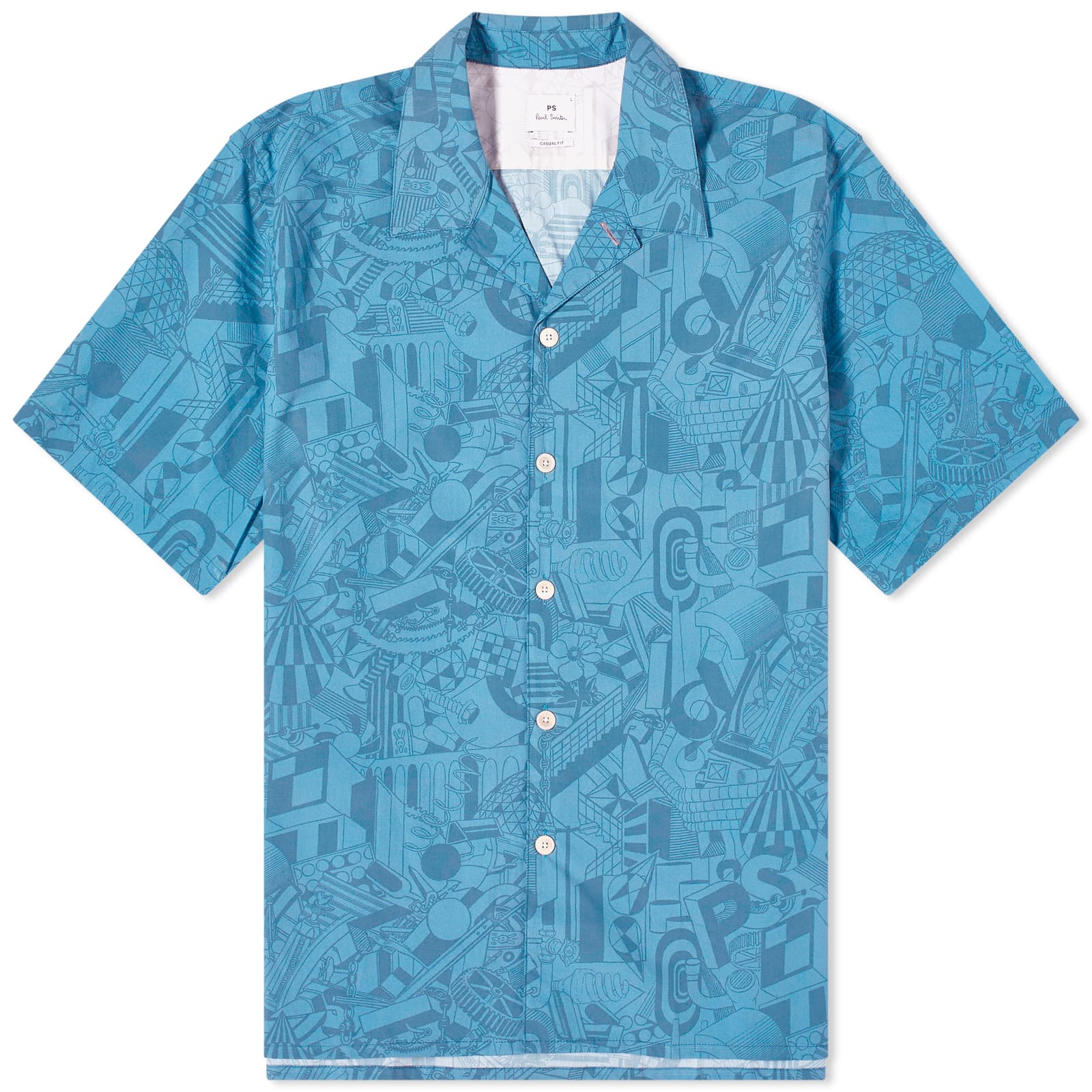 Рубашка Paul Smith Jack'S World Vacation, синий