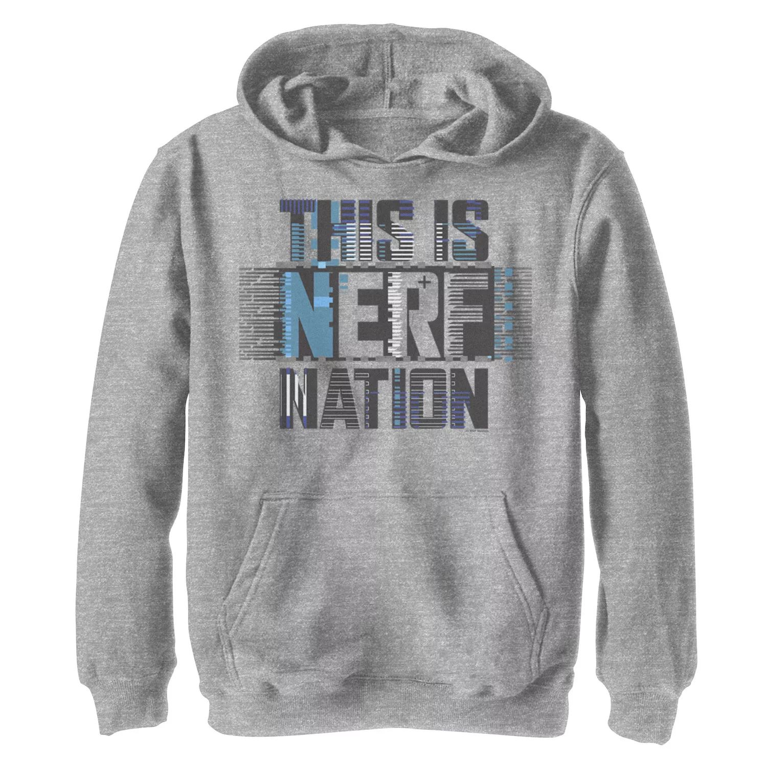Синяя толстовка с глюками Nerf This Is Nerf Nation для мальчиков 8–20 лет Nerf толстовка с плакатом nerf this is nerf nation для мальчиков 8–20 лет nerf