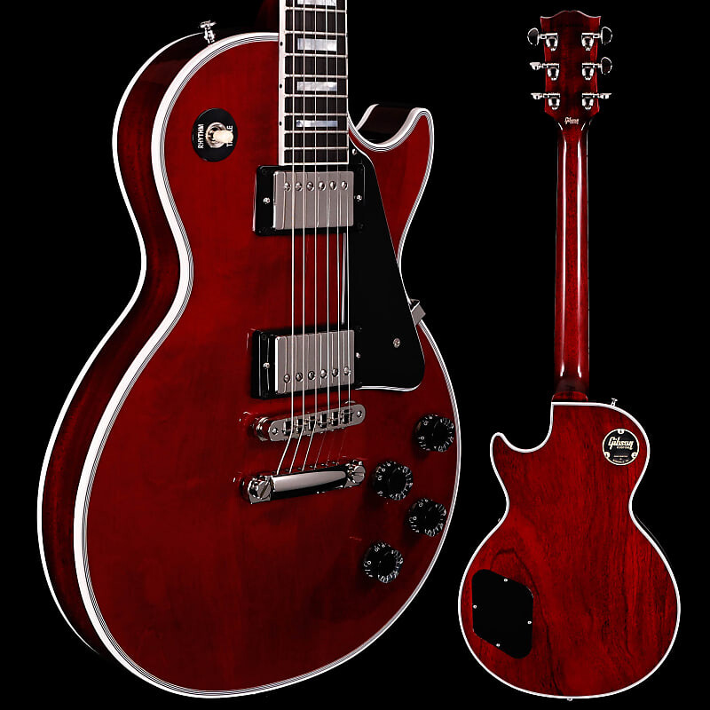 

Электрогитара Gibson Les Paul Custom, Nickel Hw, Wine Red Gloss 10lbs 11.7oz