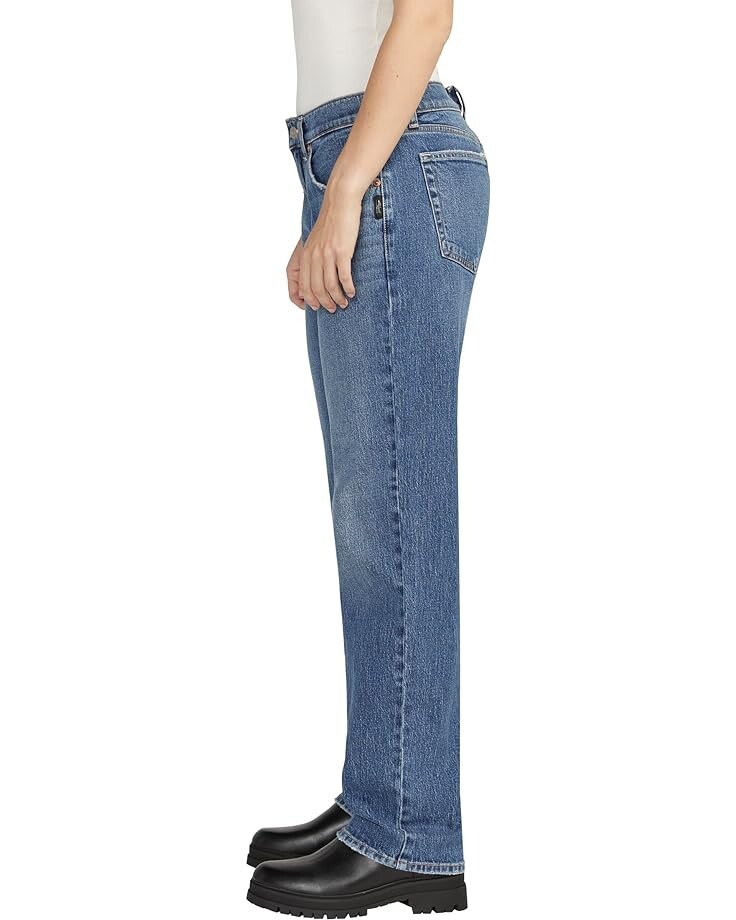 

Джинсы Silver Jeans Co. Low 5 Mid-Rise Straight Leg Jeans L27480RCS208, индиго
