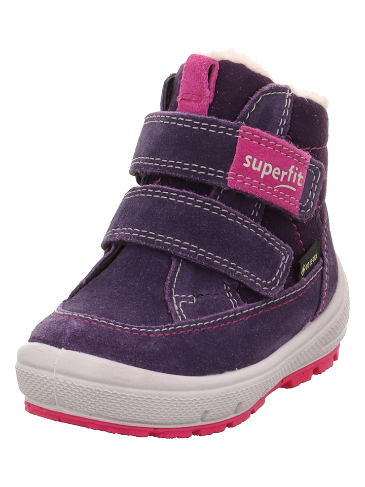 Ботинки superfit Leder Groovy, фиолетовый