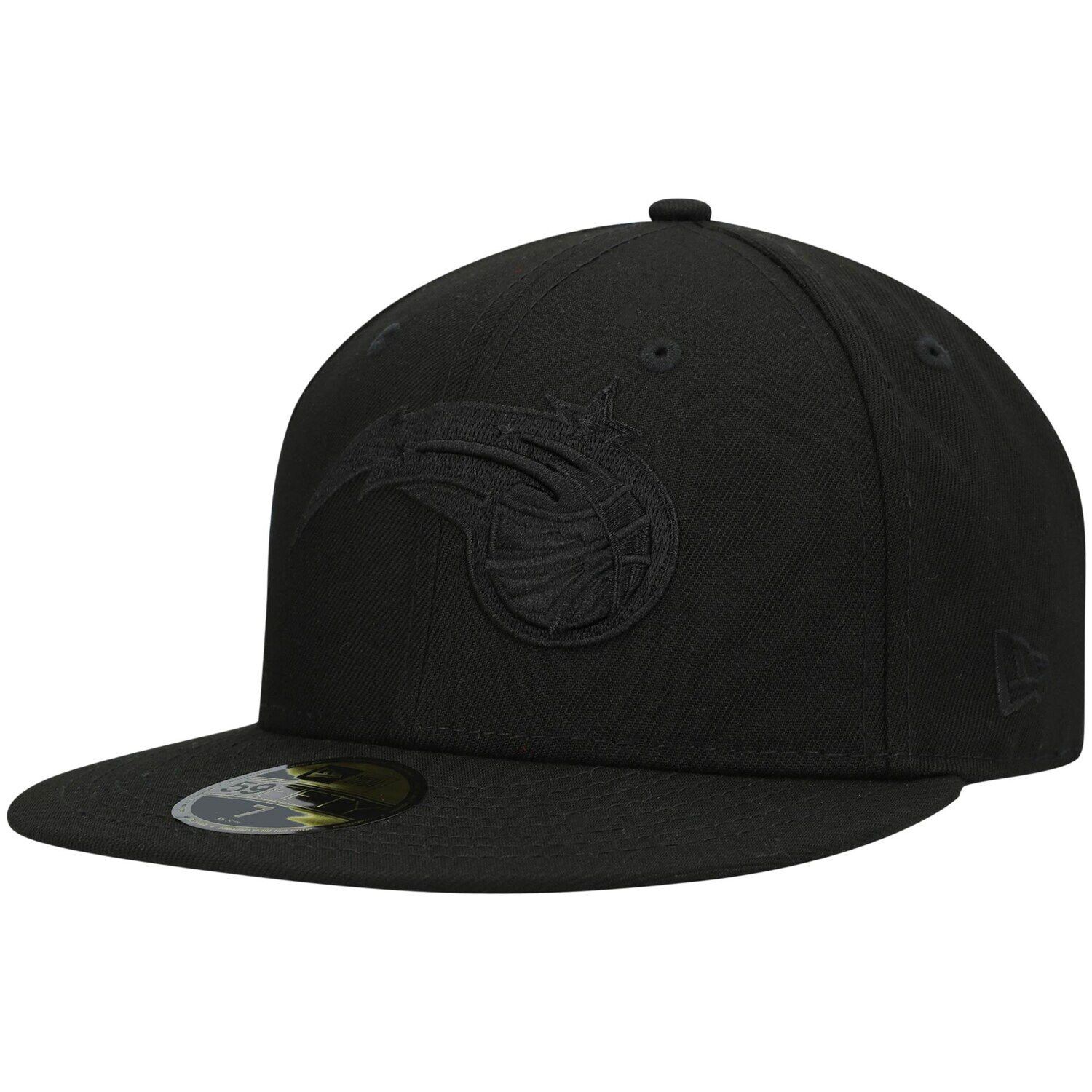 

Мужская приталенная шляпа New Era Orlando Magic Black On Black 59FIFTY