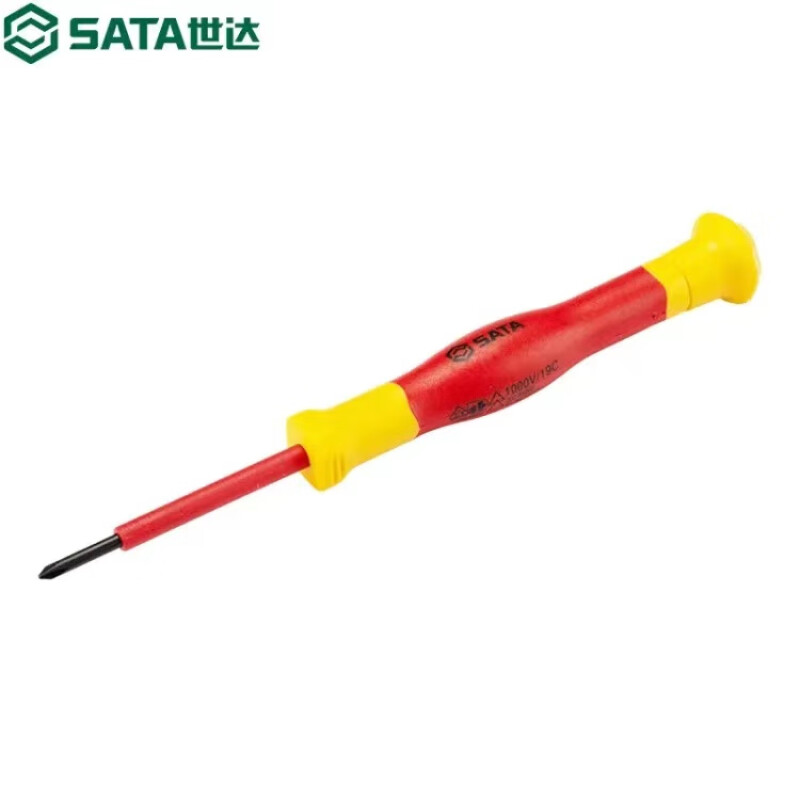 Крестовая микроотвертка с изоляцией Star VDE PH0x50MM 63802 SATA