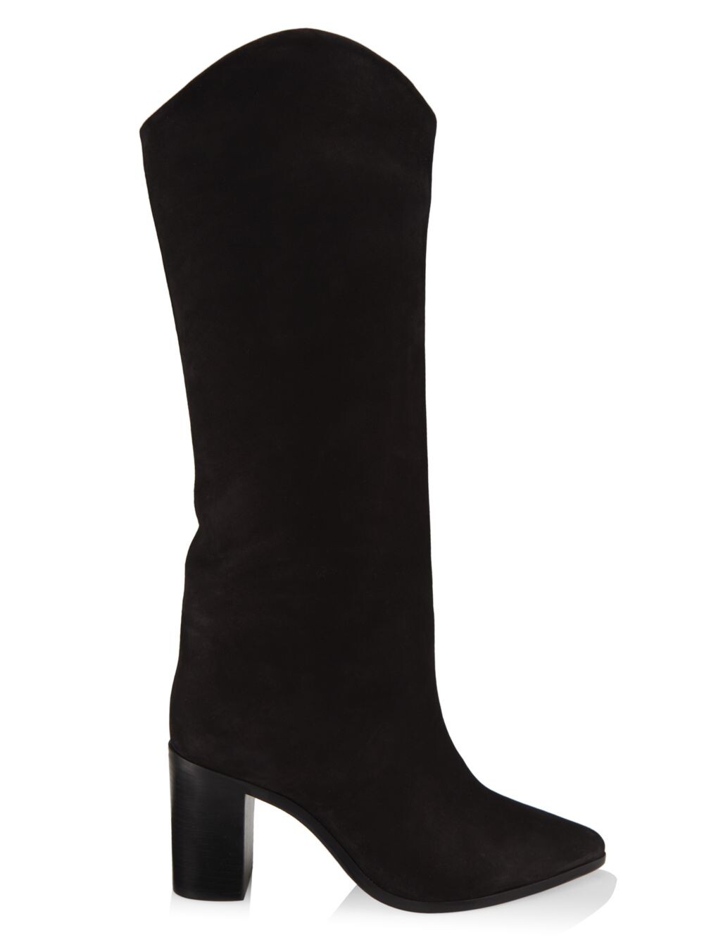 

Сапоги до колена из нубука Maryana 85MM Schutz, черный