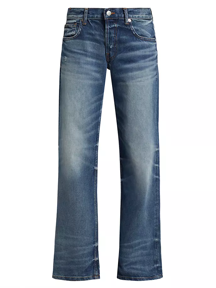 

Джинсы прямого кроя с низкой посадкой Eb Denim, цвет tommy