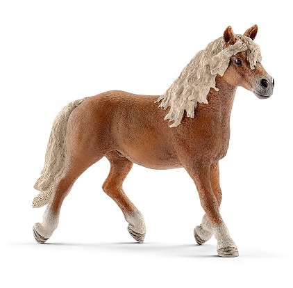 schleich статуэтка валлийский пони жеребец Schleich, Коллекционная статуэтка, Хафлингерский жеребец
