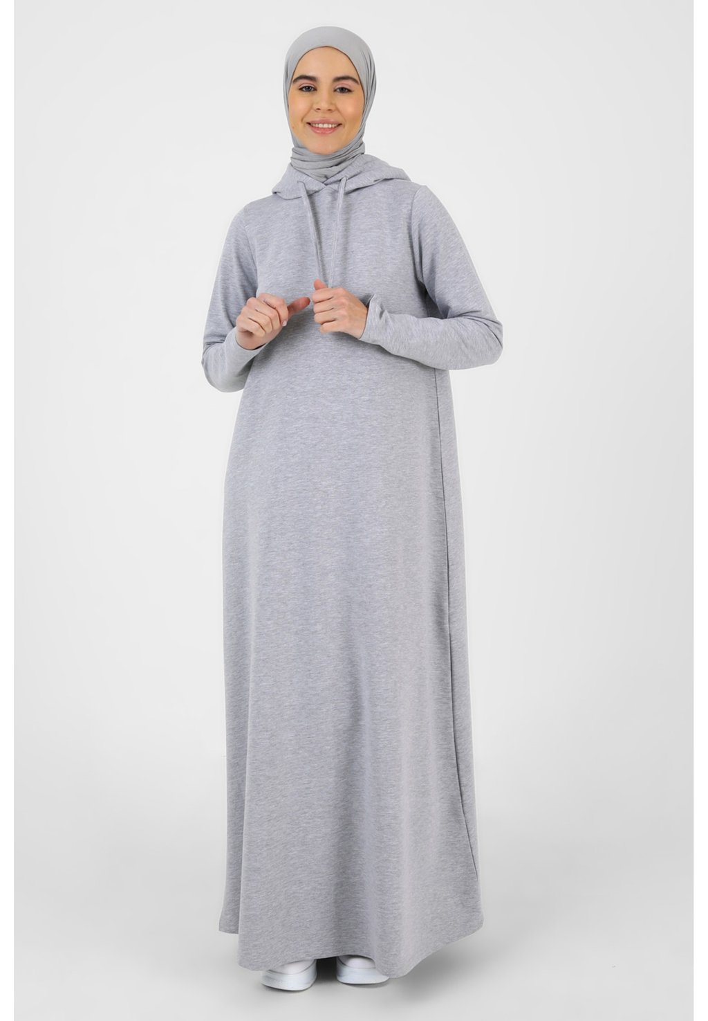 

Платье макси MODEST REFKA BASIC Modanisa, цвет grey