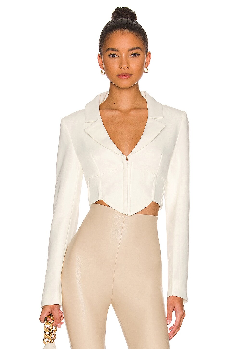 

Блейзер Bardot Marcella Corset, цвет Orchid White