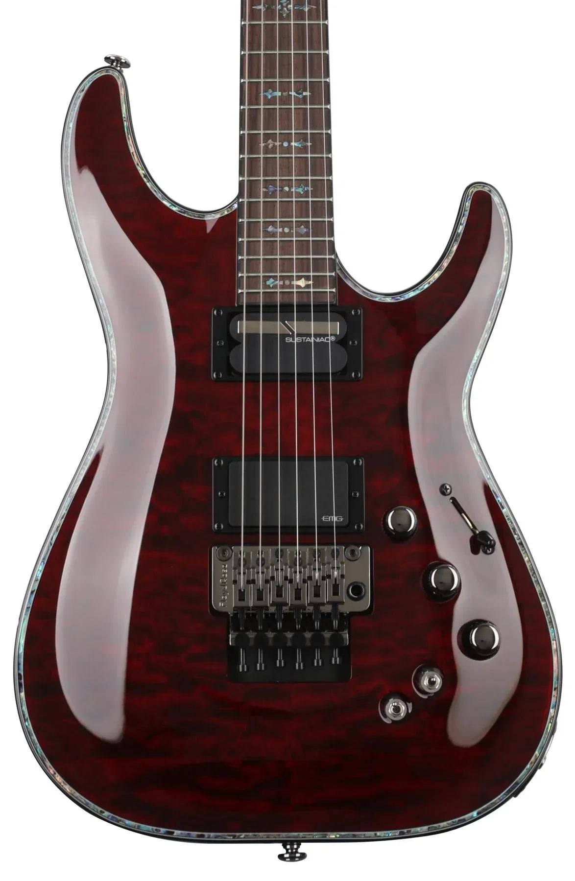 

Schecter Hellraiser C-1 FR-S — Черная вишня