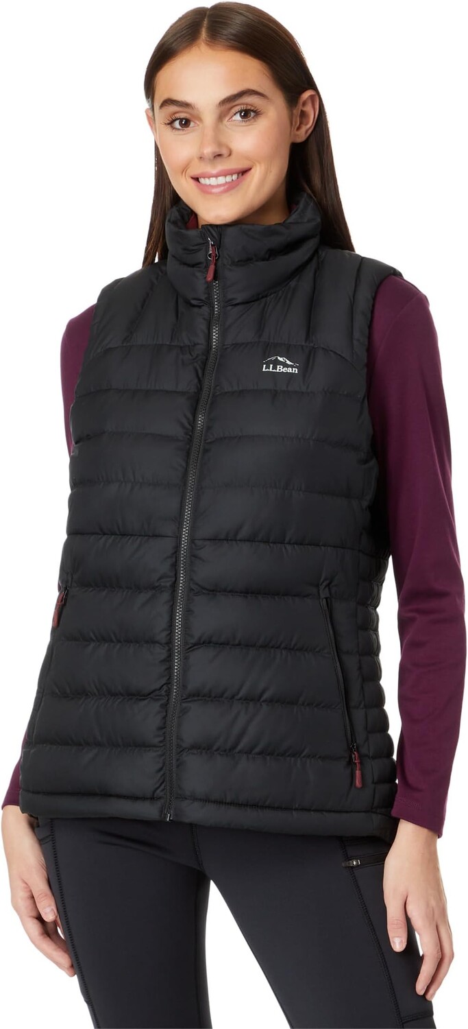 

Миниатюрный пуховый жилет L.L.Bean, черный