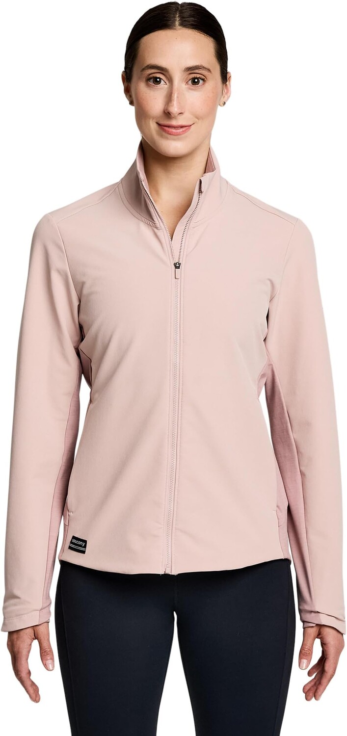 Куртка Triumph Jacket Saucony, цвет Smoke куртка saucony solstice oysterpuff jacket цвет umbra