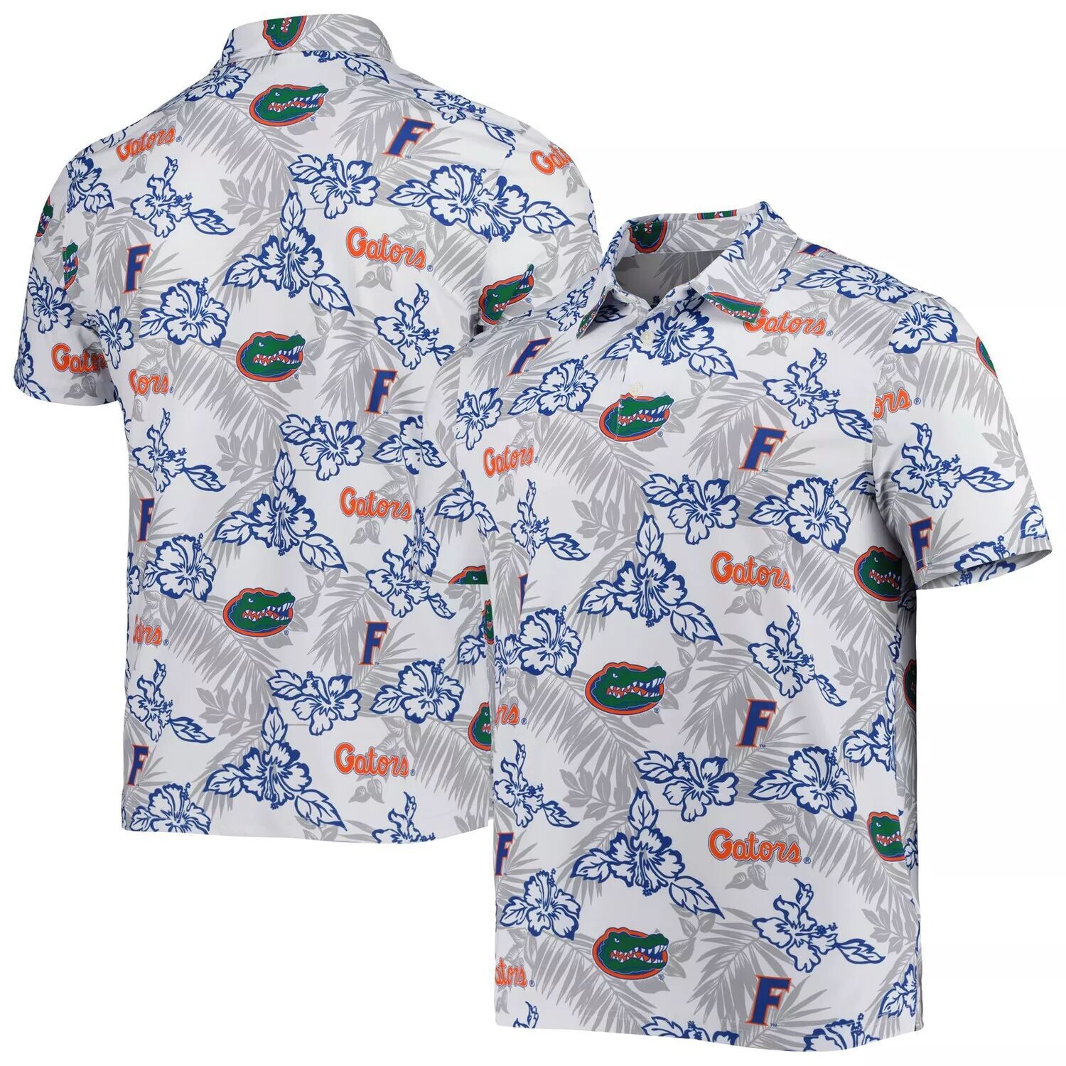 

Мужское белое поло Reyn Spooner Florida Gators Performance, Белый