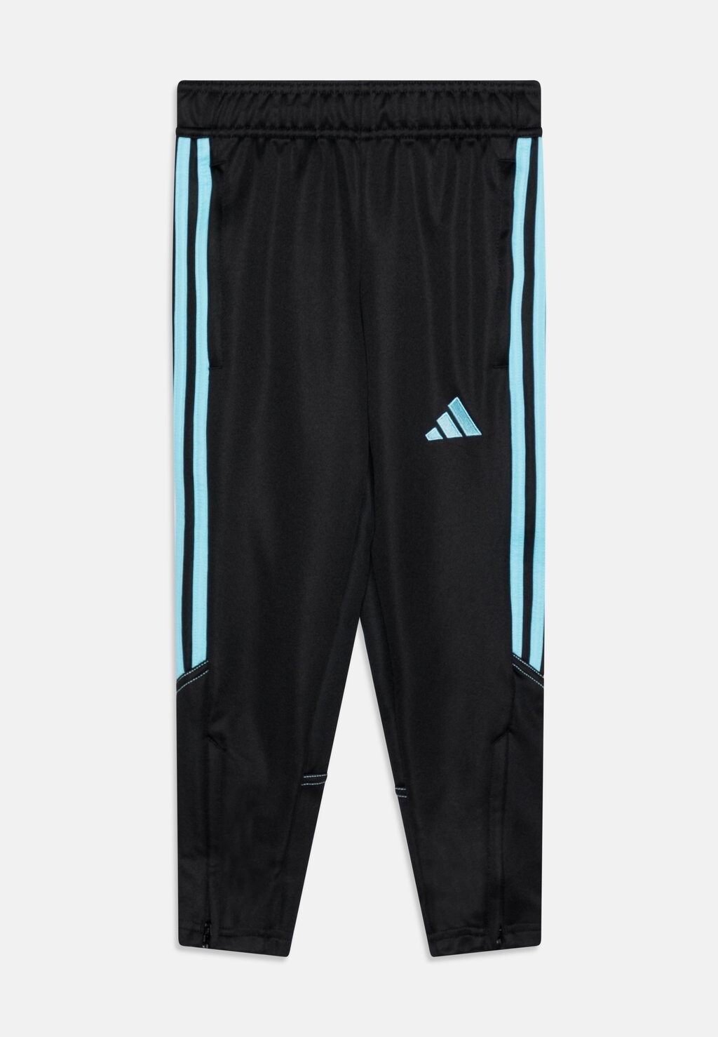 Спортивные брюки Tiro 23 Club Training Adidas, цвет black/bliss blue bliss v2 black