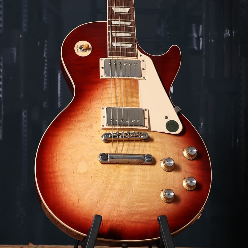 

Электрогитара Gibson Les Paul Standard '60s in Bourbon Burst - Serial #0471