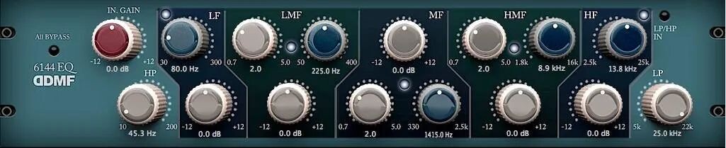 

Плагин эквалайзера DDMF 6144