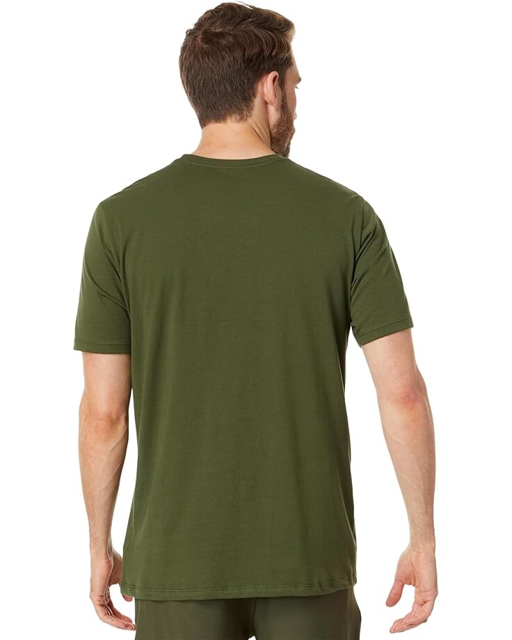 

Футболка Hurley One & Only Solid Short Sleeve Tee, цвет Charcoal Fern